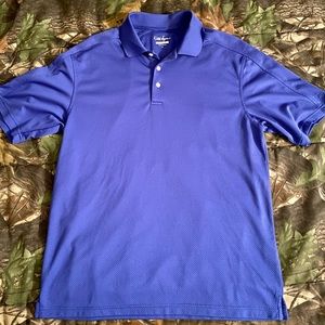 Walter Hagen blue golf shirt